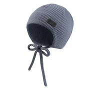 Sterntaler Beanie Waffelpique graublau - Junge,Mädchen - Gr. 39 cm