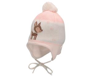 Sterntaler - Sterntaler Bommelmütze Reh Gr.49 ecru