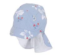 Sterntaler - Sterntaler Schirmmütze mit Nackenschutz himmel Gr.51