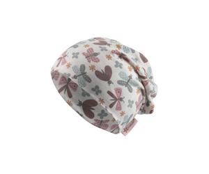 Sterntaler - Sterntaler Slouch-Beanie Schmetterlinge, ecru, Gr. 45 ecru