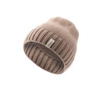 Sterntaler Strickmütze Lambswool lichtbraun - Junge,Mädchen - Gr. 47 cm