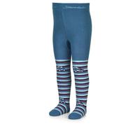 Sterntaler - Sterntaler Strumpfhose Auto mit Ringel Gr.62 mittelblau