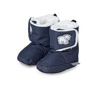 Sterntaler Jungen Baby 5101803 Stiefel mit Klettverschluss, Farbe: Marine, Größe: 17/18, Alter: 6-9 Monate