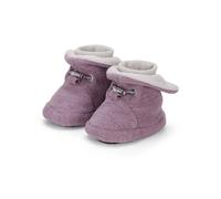 Sterntaler Baby Jungen Baby-Stiefel Melange Babyschuh - Babystiefel, Babystiefelchen - Mid-Top Babyschuh mit Gummi Sohle - lila, 20