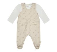 Sterntaler Strampler-Set Blumen 62 beige/natur