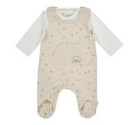 Sterntaler Strampler-Set Pfoten 56 beige/natur