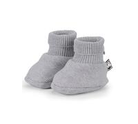 Sterntaler - Strick-Schuhe PETON in hellgrau meliert Gr.17/18