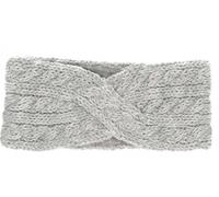 Sterntaler Strick-Stirnband silber mel.