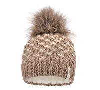 Strickmütze Pompon Mädchen Sterntaler braun Gr. 53 cm