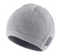 Sterntaler OCS Strickmütze – Bio-Baumwolle Unisex – Gr. 37, silber melange