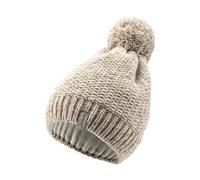 Sterntaler Winter-Strickmütze Bommel 51 beige