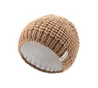 Sterntaler Strickmütze - Softe Unisex Beanie, gefüttert mit wärmendem Baumwollfleece (Bio) - Winter Babymütze Soft Touch - braun, 43