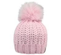 Strickmütze Farbverlauf Pompon Mädchen Sterntaler rosa Gr. 49 cm