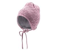 Sterntaler Strickmütze Schleife mattrosa - Mädchen - Gr. 37 cm