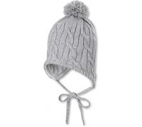 Sterntaler Strickmütze silber mel.
