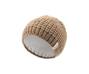 Sterntaler Strickmütze - Softe Unisex Beanie, gefüttert mit wärmendem Baumwollfleece (Bio) - Winter Babymütze Soft Touch - braun, 41