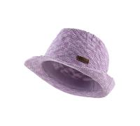 Sterntaler Strohhut meliert - klassischer Sommerhut mit Ripsband - Unisex Sonnenkappe - Baby und Kinder Kopfbedeckung - Flieder, Größe 53