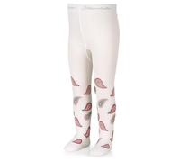 Sterntaler Strumpfhose Paisley - Kinderstrumpfhosen mit Muster - Strumpfhose Mädchen mit elastischem Bund für bequemen Halt - Komfortable Strumpfhose vielseitig zu kombinieren - ecru, 62