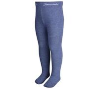 Sterntaler Strumpfhose uni - Baby und Kinder Strumpfhose mit hohem Baumwollanteil (90%) - hautsympathisch - bequeme Passform - pflegeleicht -Babykleidung ab Geburt - Größe 86, Farbe jeansblau melange