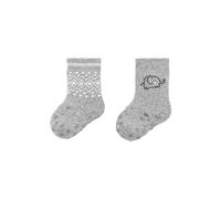 Sterntaler Unisex ABS Krabbelsocken DP Elefant, hellgrau Melange, 22