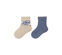 Sterntaler Unisex ABS Socken DP Waschbär, Natur Melange, 24
