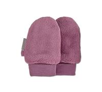 Sterntaler Unisex Baby Fäustlinge Ohne Daumen aus Teddyflausch, Elastisches Bündchen, Rosa, Einheitsgröße
