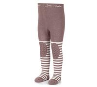 Sterntaler Unisex Baby GOTS Krabbelstrumpfhose Emmi Strumpfhose, Undurchsichtige, braun, 80