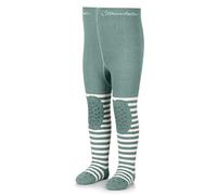 Sterntaler Unisex Baby GOTS Krabbelstrumpfhose Emmi Strumpfhose, Undurchsichtige, grün, 86