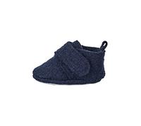 Sterntaler Unisex-Baby Krabbelschuhe Slipper, Blau Marine, 19/20 EU