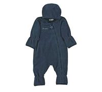 Sterntaler Unisex Baby Overall Aus Microfleece, Mit Reißverschluss Und Hand- Fußstulpen, Blau, 62 EU