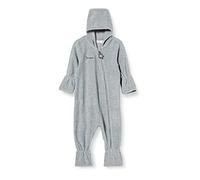 Sterntaler Unisex Baby Overall, Grau (Silber Melange), 68