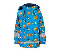 Sterntaler Unisex Baby Regenjacke mit Innenjacke Rain Jacket, Hellblau, 74