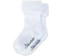 Sterntaler Unisex Baby Socken Baby - Söckchen uni 8301450, Gr. 18, Weiß (Weiss 500)