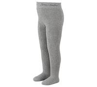 Sterntaler Unisex Baby strømpebukser uni Strumpfhose, Silber Mel., 86