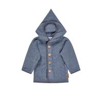Sterntaler Unisex Babyjacke Fleece, samtblau, 86