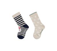 Sterntaler Unisex Doppelpack Socken DP Schneemann, Marine, 18