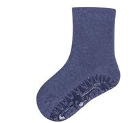 Sterntaler Unisex Fliesen Flitzer Stoppersocken FLI Soft Uni, Jeansblau Mel, 24