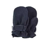 Sterntaler Unisex Kinder Aus Microfleece Mit Daumen Und Klettverschluss Fäustlinge, Marine, 2 EU