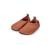 Sterntaler Aquaschuh - Unisex Badeschuh aus Neopren mit Gummiverschluss und rutschfester Sohle - Baby Badeschuh für Halt im Wasser - blassbraun, 24