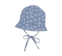 Sterntaler Unisex Kinder Blumen Kinderhut, Mittelblau, 47 EU