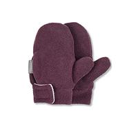 Sterntaler Unisex Kinder Fäustlinge mit Daumen aus Microfleece, mit Klettverschluss, Rosa, 3