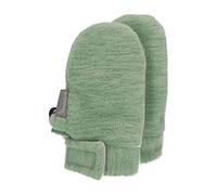 Sterntaler Baby Unisex Kinder Fäustel Melange Handschuh - Baby Fäustlinge Winter, Baby Handschuhe - gefüttert mit Baumwollfleece - grün, 1