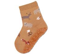Sterntaler Unisex Kinder Fliesen Socken Baby Fli Fli Soft Tiere, Hellbraun, 18