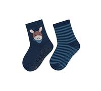 Sterntaler Unisex Kinder GOTS FLI AIR DP Emmi Socken, Marine, 20