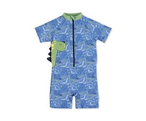 Sterntaler Unisex Kinder Jungen Schwimmanzug Baby Schwimmanzug Dino UV-Schutz 50+ blau, 80