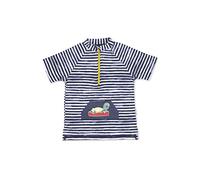 Sterntaler Unisex Kinder Jungen Schwimmshirt Kurzarm Kinder Schildkröte Schwimmbekleidung UV-Schutz 50+ Marine, 104