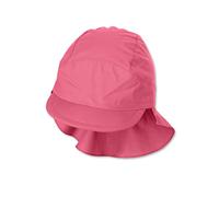 Sterntaler Unisex Kinder Schirmmütze mit Nackenschutz Ohne Bindebänder Kindermütze, koralle, 49