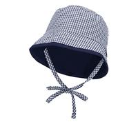 Sterntaler Unisex Kinder Kindermütze Wende-Fischerhut Vichy-karo