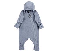 Sterntaler Unisex Kinder Overall Baby Fleece Overall, Blau, 56