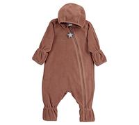 Sterntaler Unisex Kinder Overall Baby Fleece Overall, Braun, 86